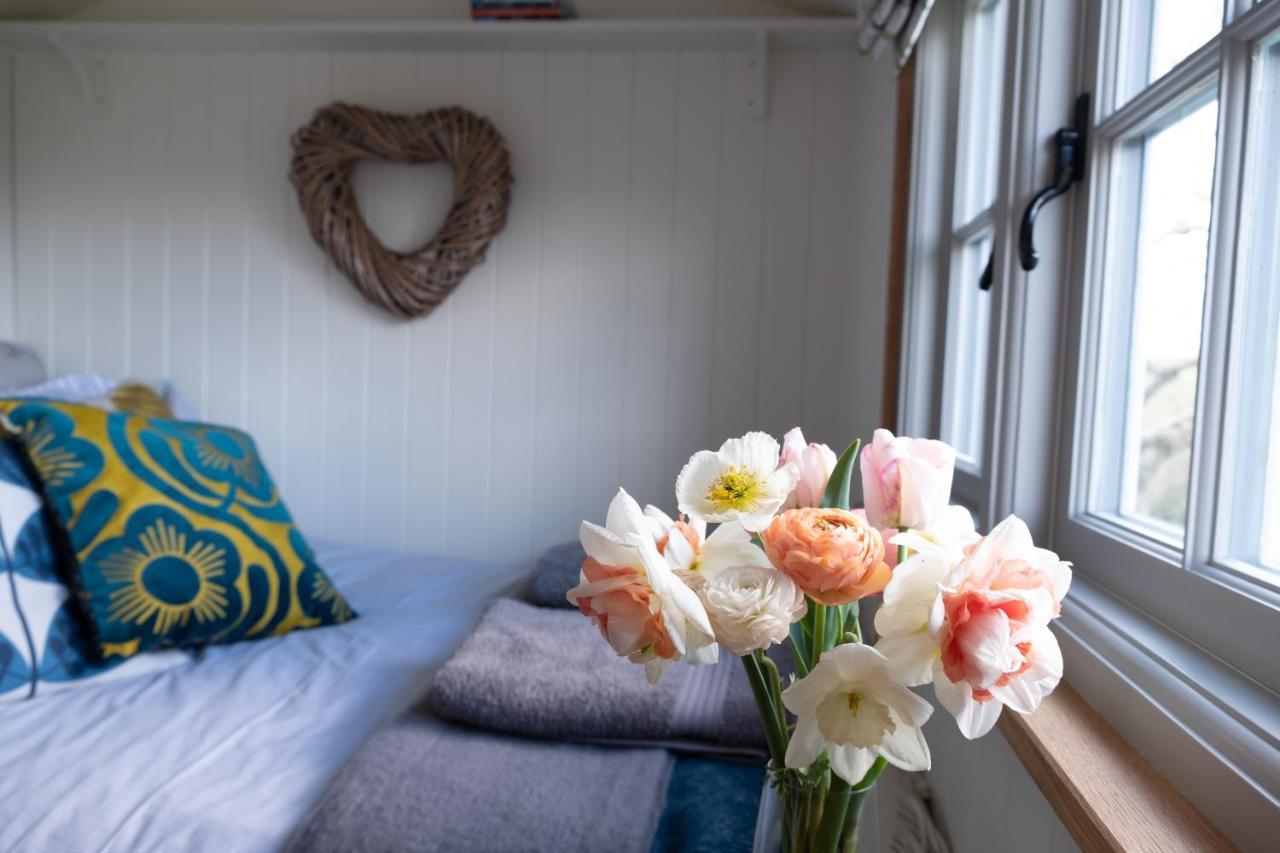 Luxury Shepherd'S Hut On Flower Farm With Outdoor Bath In Mid Cornwall Τρούρο Εξωτερικό φωτογραφία